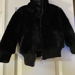 Faux fur jacket